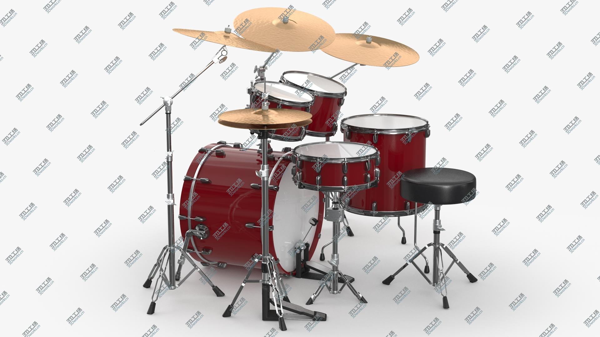 images/goods_img/2021040163/3D model Drum Kit Generic/3.jpg